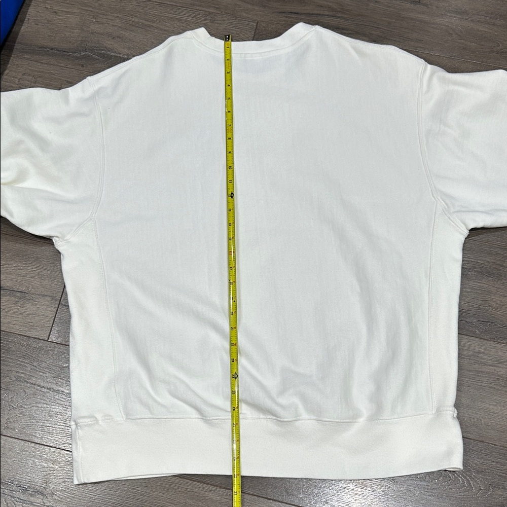 Champion Men's white  Crew neck Sweater EUC XL - Picture 6 of 6